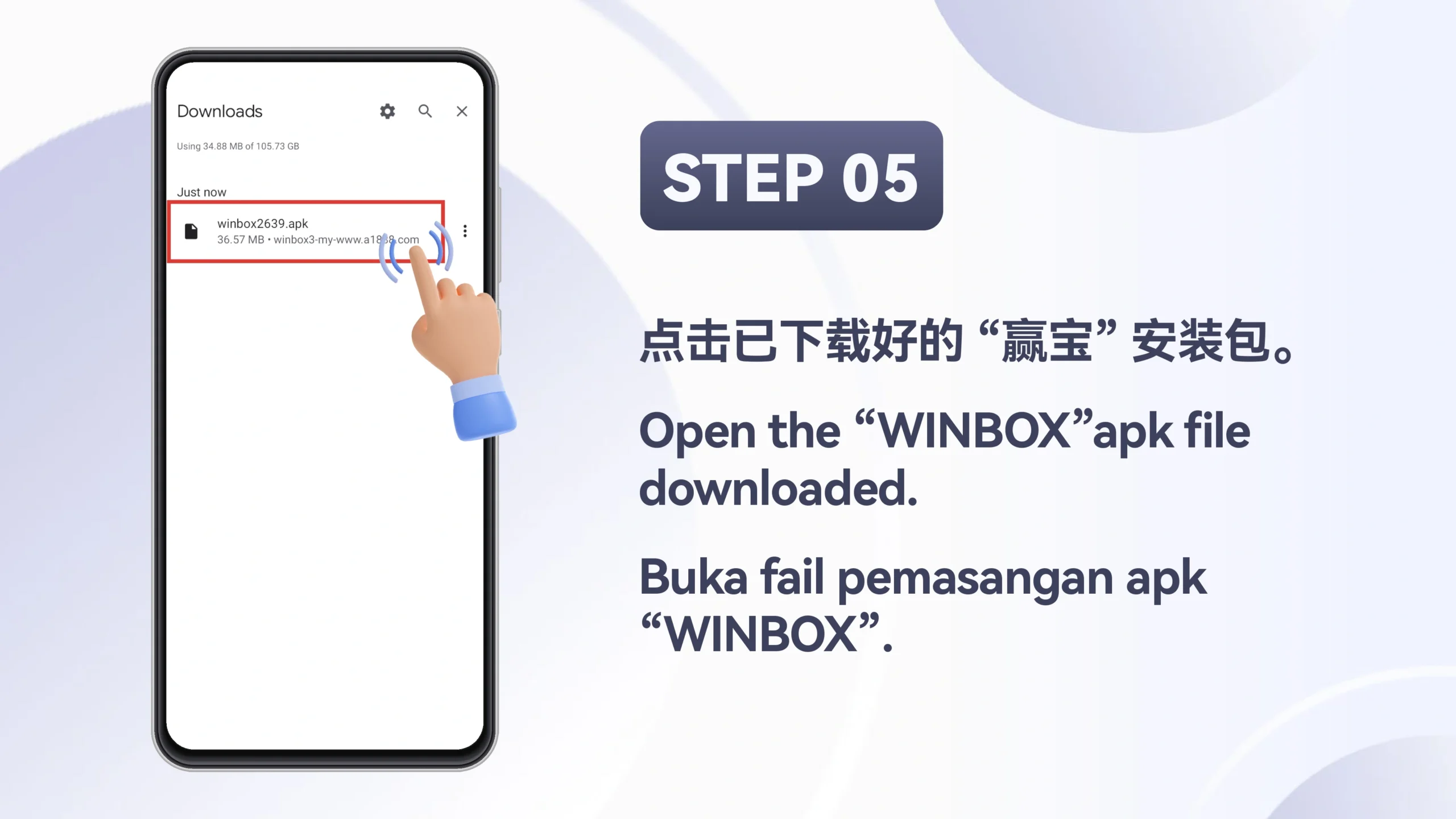 WINBOX Android installation Method 2 step 5