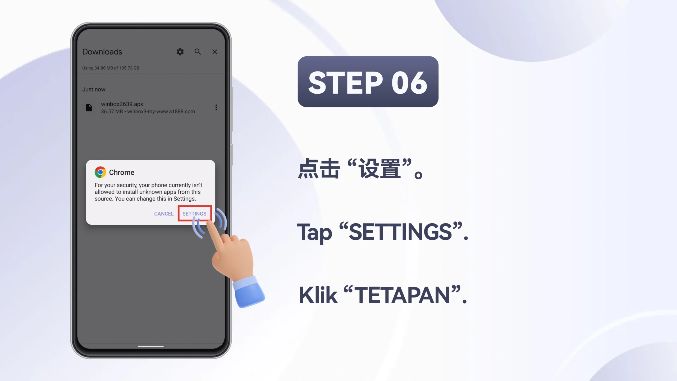 WINBOX Android installation Method 2 step 6