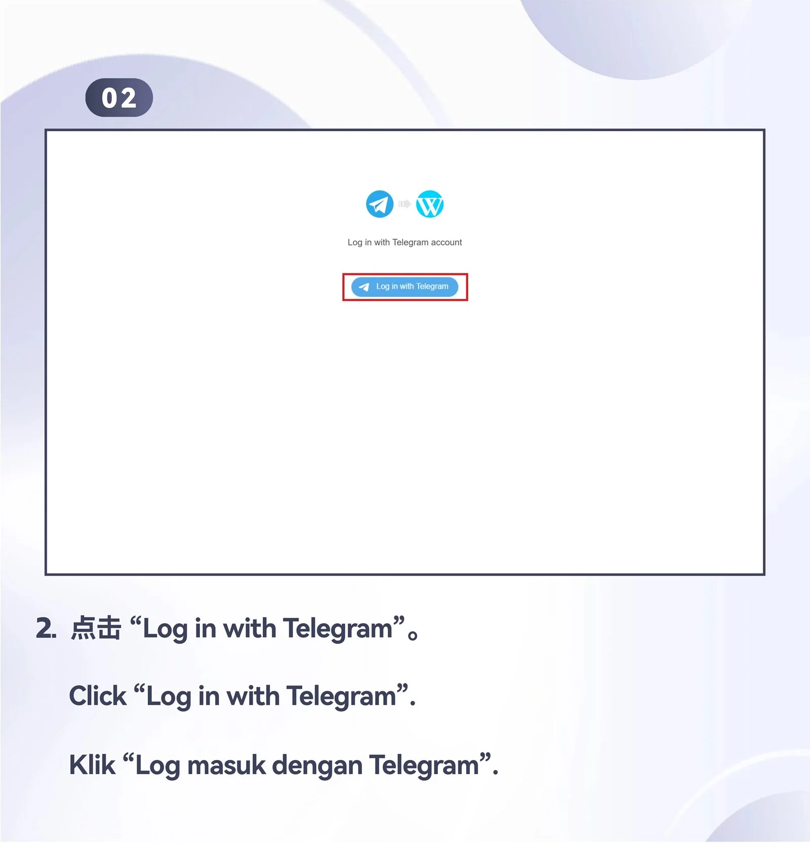WINBOX Telegram desktop register an account with telegram step 2
